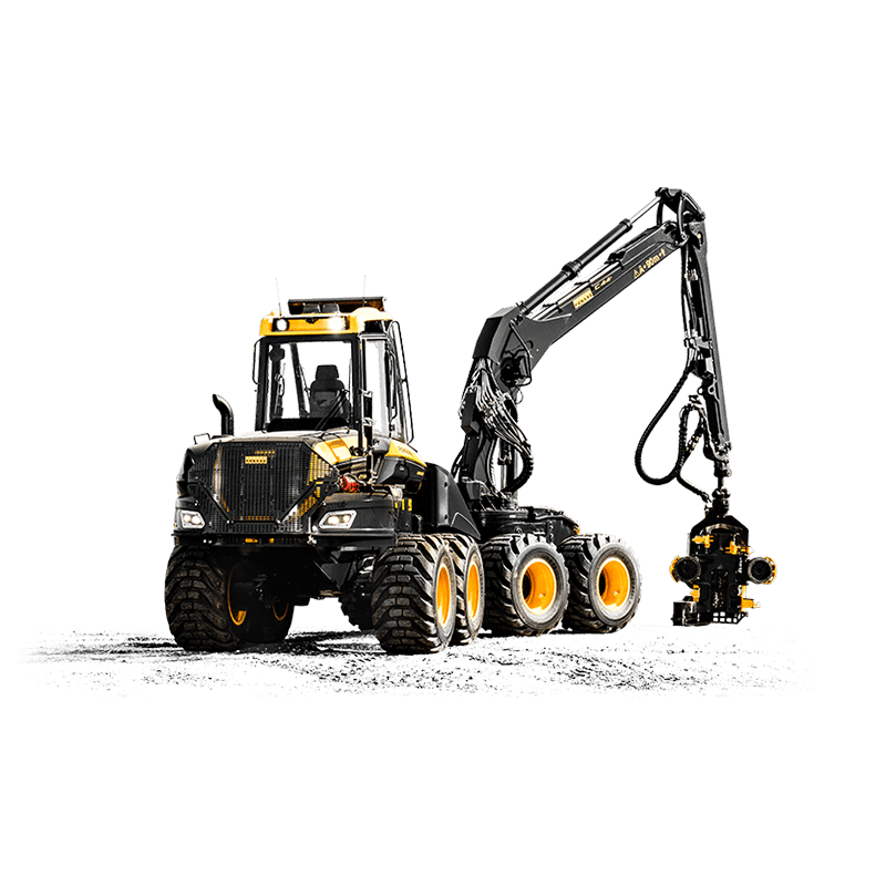 Harvester PONSSE Ergo freigestellt