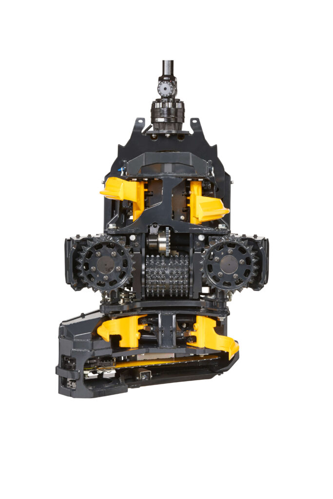 PONSSE H5 Aggregat freigestellt bei Wahlers Forsttechnik