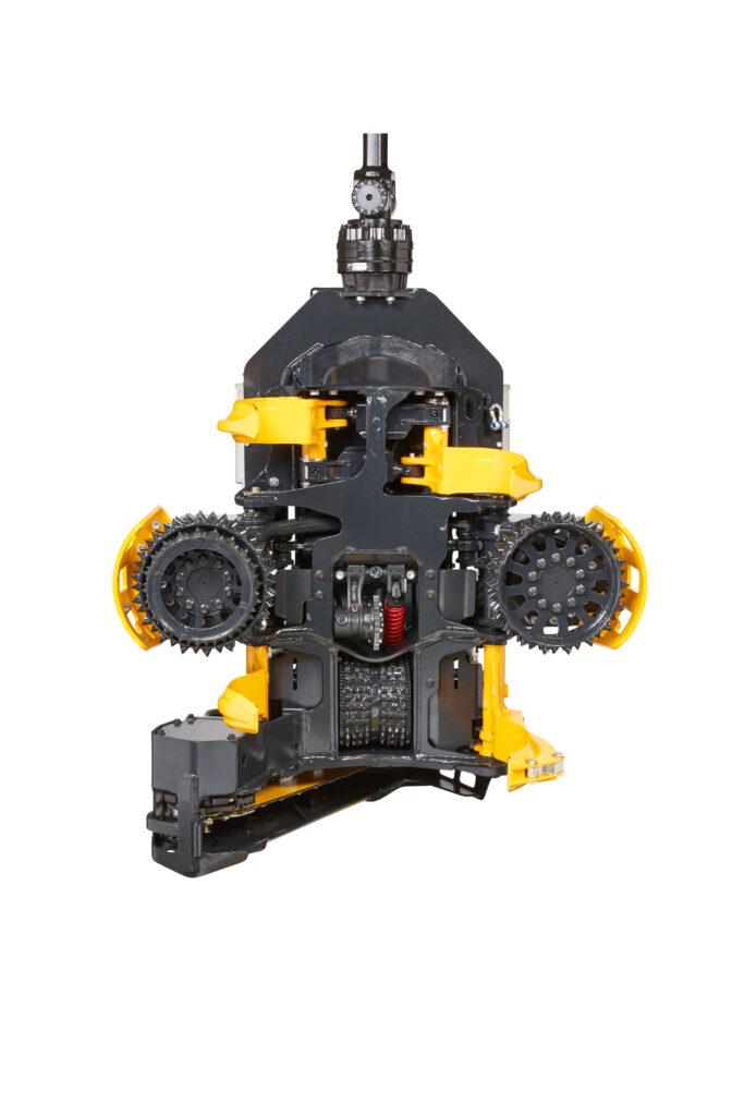 PONSSE H6 Aggregat freigestellt bei Wahlers Forsttechnik