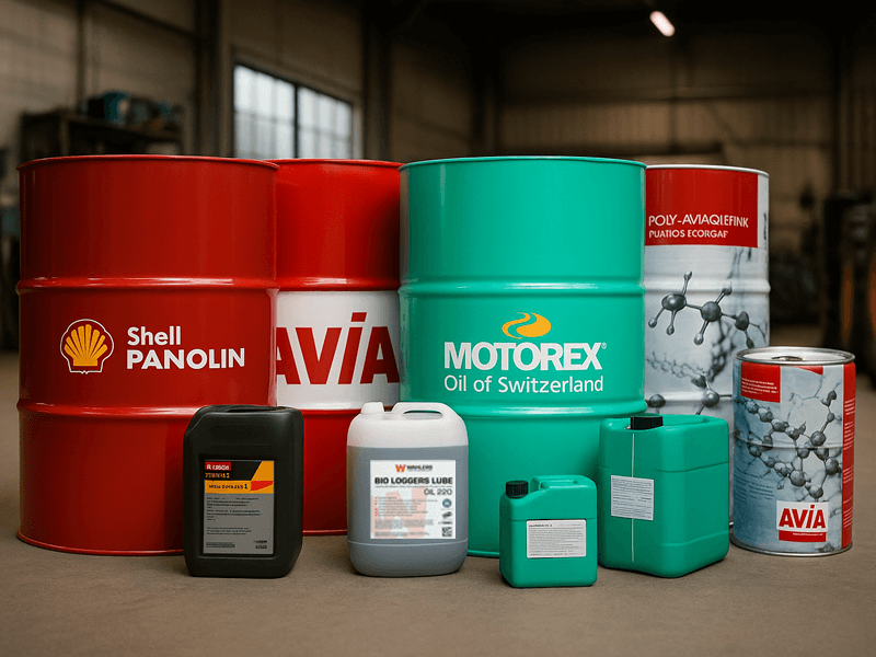 Hydrauliköle für Harvester und Forwarder bei Wahlers Forsttechnik