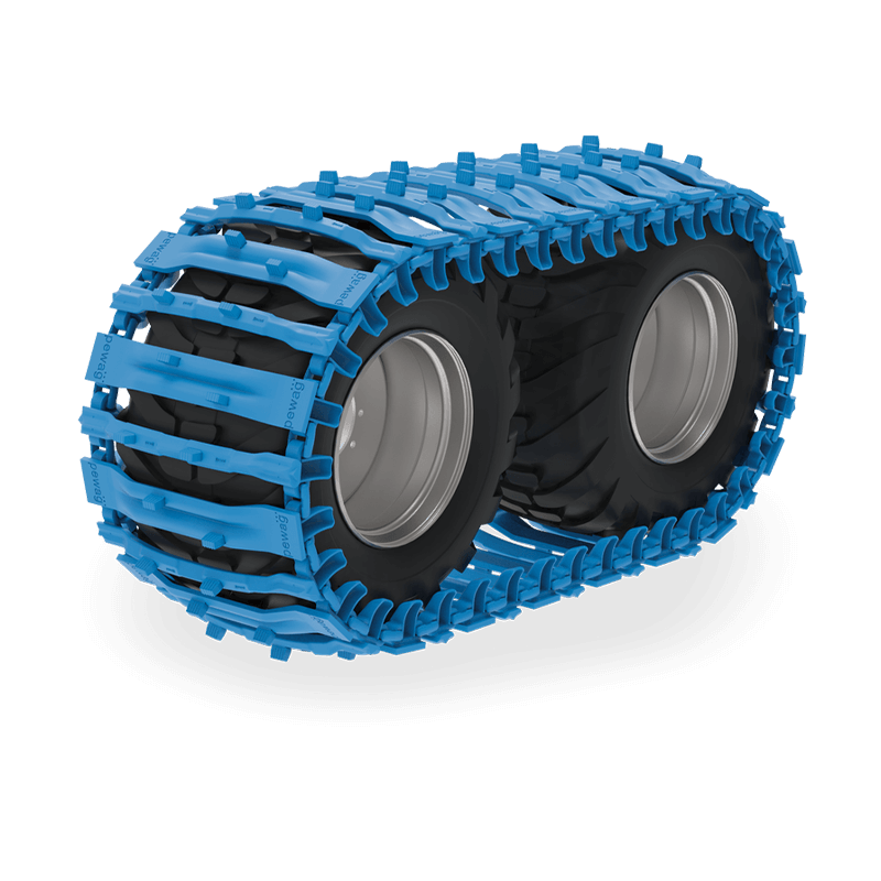 Bänder für Forstmaschinen von pewag