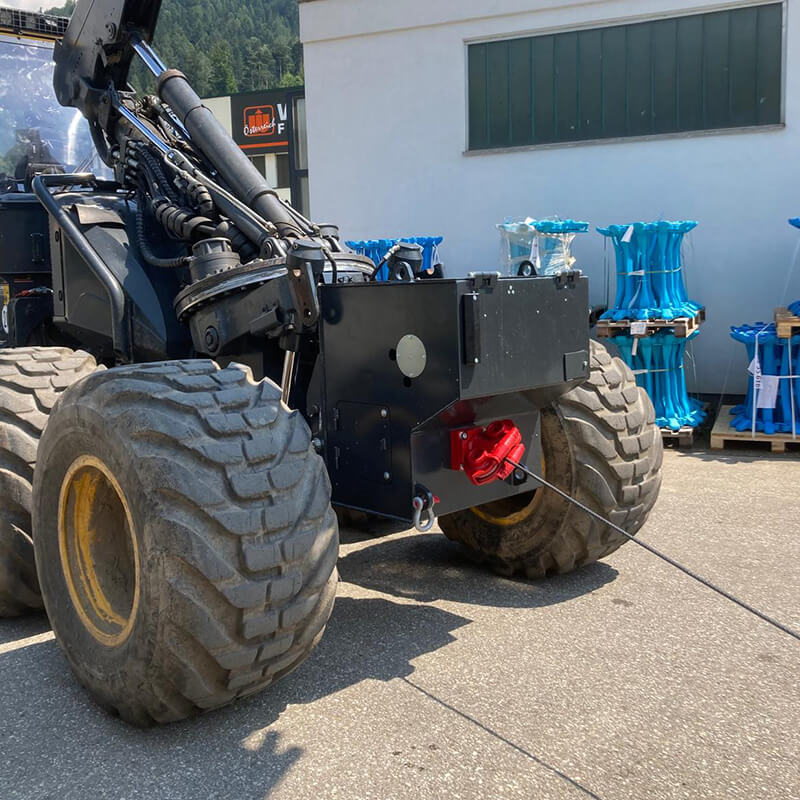 Die Kompaktwinde HSW9 HK von Herzog Forsttechnik im Detail