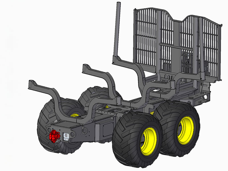 Die Rückewinde LSW9 R2 von Herzog Forsttechnik