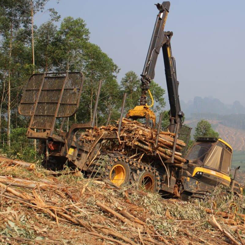 Die Synchrowinch HSW9 S1 von Herzog Forsttechnik im Einsatz