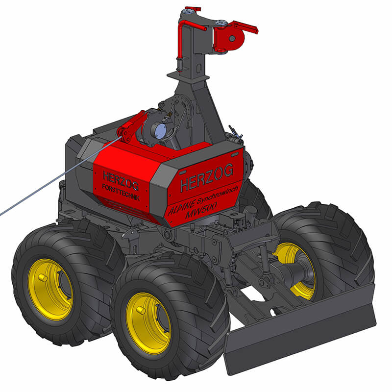 Die Synchrowinch MW500 von Herzog Forsttechnik