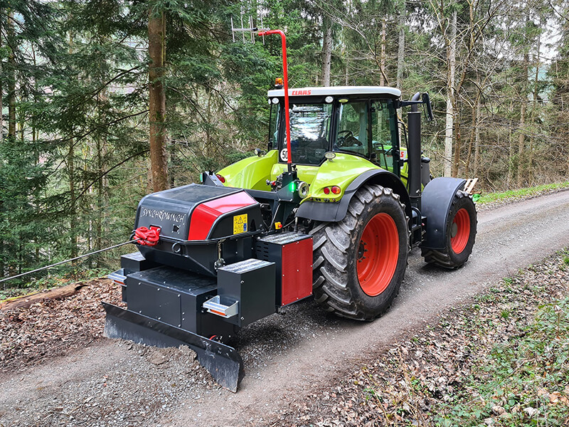 Herzog Forsttechnik Synchrowinch 3-Punkt Traktoranbau