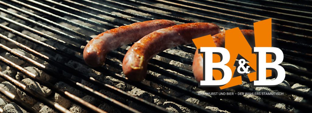 Wahlers Forsttechnik Stammtisch Bratwurst und Bier